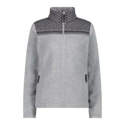 Bluza damska turystyczna CMP 34J0486. Czarne bluzy damskie CMP, s, bez wzorów, bez kaptura. Za 382.50 zł.