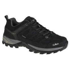 Niskie buty trekkingowe CMP Rigel waterprof. Czarne trekkingi męskie CMP, outdoorowe. Za 359.00 zł.
