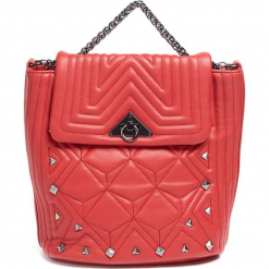 Plecak w kolorze czerwonym - (S)23 x (W)27 x (G)13 cm. Czerwone plecaki damskie marki Tosca Blu, z materiału. W wyprzedaży za 329.95 zł.