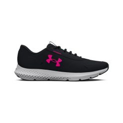 Buty biegowe damskie Under Armour W Charged Rogue 3 Storm. Czarne obuwie sportowe damskie Under Armour, bez wzorów, do biegania. Za 275.99 zł.