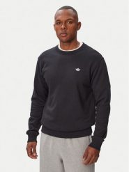 Adidas Bluza Trefoil Essentials KR3462 Czarny Regular Fit. Czarne bluzy męskie Adidas, m, bez wzorów, z bawełny, bez kaptura. Za 219.99 zł.