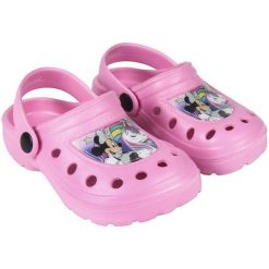 Disney Sandały Dziewczęce Minnie 24.5 Jasnoróżowe. Czerwone sandały dziewczęce marki Disney, z gumy. Za 34.00 zł.