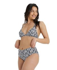 Strój kąpielowy damski dwuczęściowy bikini basen plażę Arena Halterneck. Białe bikini damskie Arena, s, bez wzorów. Za 51.98 zł.