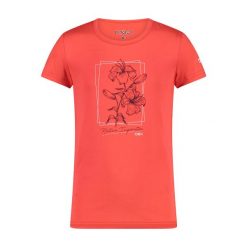 Koszulka dla dziewczynki CMP. Czerwone bluzki dla dziewczynek CMP, bez wzorów, bez ramiączek. Za 181.00 zł.