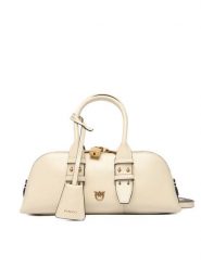 PINKO Torebka Bowling Bag Baguette AI 25-26 105334 A2VW Écru. Torebki do ręki damskie Pinko, bez wzorów, ze skóry, bez dodatków. Za 2,009.00 zł.