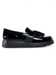 Geox Loafersy D Arlara A D04LCA 00067 C9999 Czarny. Czarne mokasyny damskie Geox, ze skóry. Za 309.99 zł.