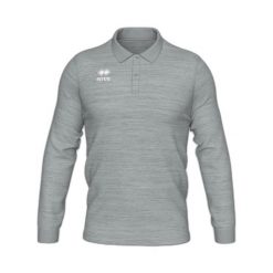 Dziecięca koszulka polo z długim rękawem Errea Evo. Szare t-shirty dla chłopców ERREA, bez wzorów, z bawełny, bez ramiączek. Za 170.50 zł.