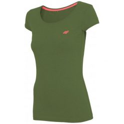 4F Damska Koszulka H4Z17 tsd001 Khaki Melanż Xs. Koszulki sportowe damskie marki 4f. Za 25.00 zł.