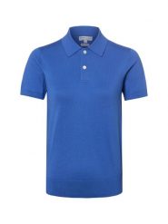 Marie Lund koszulka polo z dzianiny Kobiety Bawełna (100%) niebieski, S. Niebieskie koszulki sportowe damskie Marie Lund, s, bez wzorów, z bawełny, bez kołnierzyka, bez ramiączek. Za 129.95 zł.