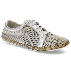 Srebrne Espadryle Lemar Wygodne Buty Damskie. Szare espadryle damskie Lemar, na lato, bez wzorów, eleganckie, bez obcasa, bez zapięcia. Za 179.00 zł.