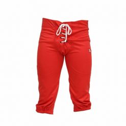 Spodnie do futbolu amerykańskiego FP-2 Czerwone. Czerwone spodnie sportowe męskie BARNETT, xl, bez wzorów, z poliesteru, do piłki nożnej. Za 128.00 zł.