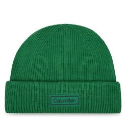 Czapka Calvin Klein. Zielone czapki i kapelusze męskie Calvin Klein, na zimę, bez wzorów. Za 219.99 zł.