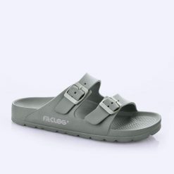 Klapki męskie Lemigo Like Fitclog. Niebieskie klapki męskie Lemigo, z materiału. Za 99.00 zł.