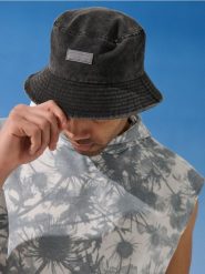 Bawełniany kapelusz - szary. Szare czapki i kapelusze męskie Sinsay, bez wzorów, z bawełny. Za 19.99 zł.