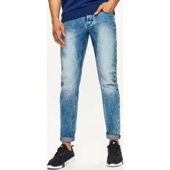 Jeansy STRAIGHT - Niebieski. Niebieskie jeansy męskie Cropp. Za 89.99 zł.
