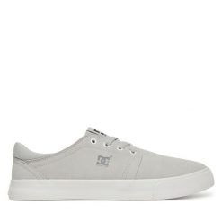 Tenisówki DC Shoes. Szare trampki męskie DC Shoes, bez wzorów, bez zapięcia. Za 229.99 zł.