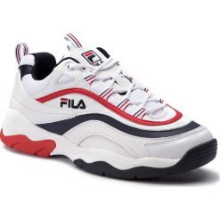 Sneakersy FILA - Ray F Low 1010578.01M White/Fila Navy/Fila Red. Półbuty na co dzień męskie marki Fila. Za 429.00 zł.