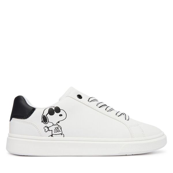 Sneakersy Tommy Hilfiger. Białe trampki i tenisówki chłopięce Tommy Hilfiger, bez wzorów, bez zapięcia. Za 389.99 zł.
