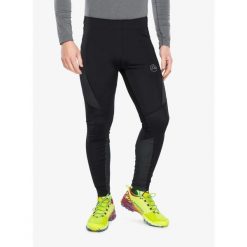 Legginsy do biegania męskie La Sportiva Triumph Tight Pant. Czarne legginsy sportowe męskie La Sportiva, m, bez wzorów, do biegania. Za 362.19 zł.