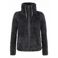 Damski polar rozpinany na całej długości Protest Riri. Szare bluzy sportowe damskie Protest, bez wzorów, z polaru, bez kaptura, narciarskie. W wyprzedaży za 254.99 zł.