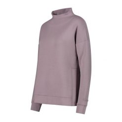 Damski dres z dzianiny CMP. Szare swetry damskie CMP, bez wzorów, z dresówki, sportowe, bez kołnierzyka, bez ramiączek, bez kaptura. Za 310.25 zł.