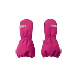 Rękawiczki zimowe dziecięce Reima Moffen. Czerwone rękawiczki dziecięce Reima, bez wzorów. Za 129.99 zł.