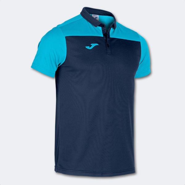 Koszulka polo do tenisa męska Joma Hobby II. Niebieskie koszulki polo męskie Joma, m, bez wzorów, sportowe, bez ramiączek. Za 148.95 zł.
