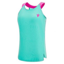 Damski tank top Macron Prime Cc Iciar. Czerwone koszulki sportowe damskie Macron, bez wzorów, sportowe, bez kołnierzyka. Za 241.00 zł.