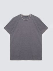 Koszulka męska w drobne paski granatowa Fredriser 403. Niebieskie paski damskie Big Star, z aplikacjami, z dzianiny, eleganckie. Za 99.99 zł.