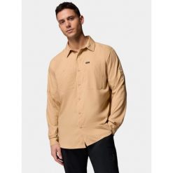 Koszulka Męska Columbia Silver Ridge Utility Lite. Brązowe koszulki sportowe męskie Columbia, m, bez wzorów, bez kołnierzyka, bez ramiączek, trekkingowe. Za 319.00 zł.