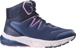 Buty trekkingowe damskie Elbrus Damskie buty Elbrus ESTON MID WP WO'S M000144094 midnight navy/ash rose rozmiar 36. Czerwone trekkingi damskie ELBRUS. Za 299.70 zł.