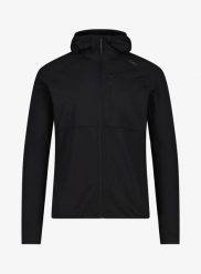 Bluza trekkingowa męska CMP Ventryx Jacket. Czarne bluzy męskie CMP, m, bez wzorów, z materiału, bez kaptura. Za 313.49 zł.
