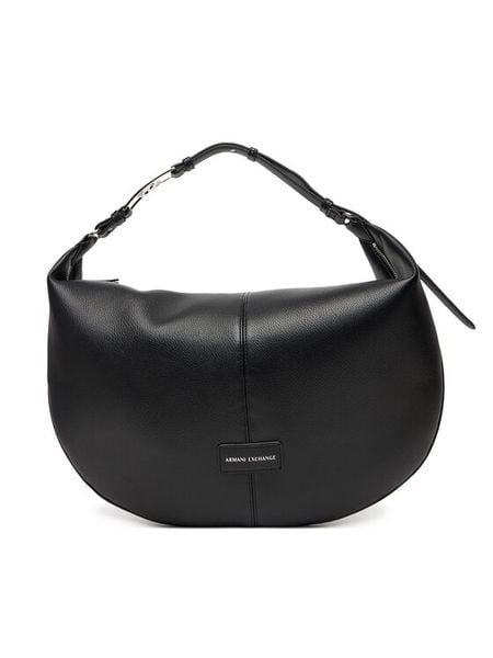 Armani Exchange Torebka XW001573 AF15632 UC001 Czarny. Czarne torebki do ręki damskie Armani Exchange, bez wzorów, ze skóry, bez dodatków. Za 409.99 zł.