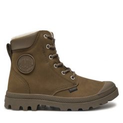 Trapery Palladium. Brązowe śniegowce i trapery damskie Palladium. Za 839.99 zł.