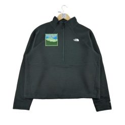 Second life - The North Face Sweter damski Dotknit Thermal 1/4 Zip - Jak nowy. Czarne swetry damskie The North Face, l, bez wzorów, klasyczne, bez kołnierzyka, bez ramiączek, bez kaptura. Za 149.06 zł.