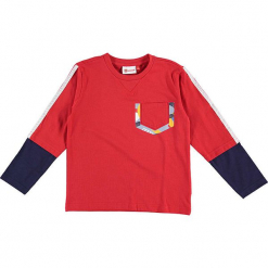 Koszulka "Thomas 709" w kolorze czerwonym. Zielone t-shirty dla chłopców marki Lego Wear Fashion, z bawełny, z długim rękawem. W wyprzedaży za 59.95 zł.