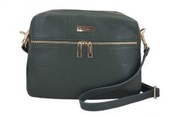 Listonoszka skórzana BARBERINI'S c. zielony 979-42. Zielone torebki shopper damskie Barberinis, bez wzorów, ze skóry, biznesowe, duże, bez dodatków. Za 229.99 zł.