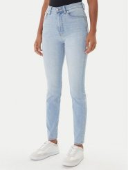 Calvin Klein Jeans Jeansy LV047E610G Niebieski Skinny Fit. Niebieskie jeansy damskie Calvin Klein Jeans. Za 409.99 zł.