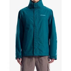 Kurtka z membraną męska Berghaus Rg Alpha 2.0 Shell Jkt Am. Niebieskie kurtki męskie Berghaus, m, bez wzorów, bez kaptura. Za 681.99 zł.