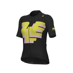 Koszulka rowerowa damska Alé Cycling PR-E Sauvage. Czarne koszulki sportowe damskie ALÉ CYCLING, m, bez wzorów, bez kołnierzyka, bez ramiączek, rowerowe. W wyprzedaży za 471.99 zł.
