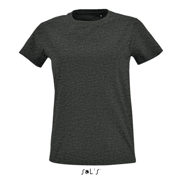 Koszulka damska Sol's Imperial Fit. Zielone koszulki sportowe damskie SOL'S, m, bez wzorów, z materiału, biznesowe, bez kołnierzyka. Za 81.50 zł.