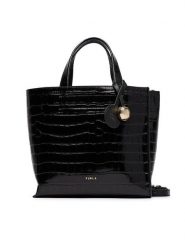 Furla Torebka Divide It S WB02123 BX4255 O6000 Czarny. Czarne torebki do ręki damskie Furla, bez wzorów, ze skóry, bez dodatków. Za 1,439.00 zł.