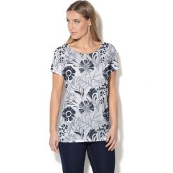 Colour Pleasure Koszulka CP-034 207 biało-czarna r. XL/XXL. T-shirty damskie marki Colour Pleasure. Za 70.35 zł.