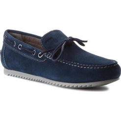 Mokasyny GEOX - U Shark A U82Q5A 00022 C4000 Blue. Niebieskie mokasyny męskie Geox, z materiału. W wyprzedaży za 289.00 zł.