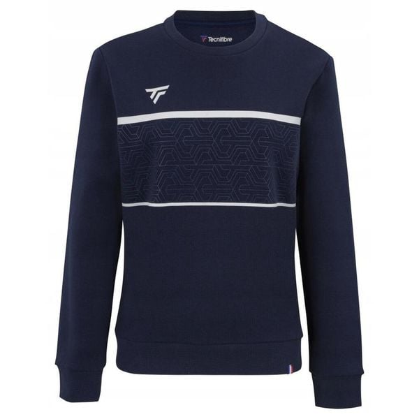 Bluza damska lifestyle Tecnifibre Team Sweater. Białe bluzy damskie TECNIFIBRE, bez wzorów, bez kaptura. W wyprzedaży za 199.00 zł.