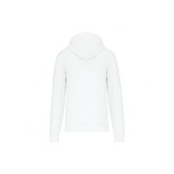 Ekologiczna rozpinana bluza z kapturem Kariban. Białe bluzy męskie KARIBAN, m, bez wzorów, z kapturem. Za 188.00 zł.