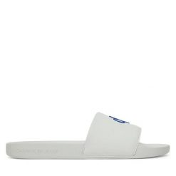 Klapki Calvin Klein Jeans. Szare klapki męskie Calvin Klein Jeans, z jeansu. Za 119.99 zł.
