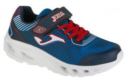 Buty sportowe Sneakersy chłopięce, Joma Aquiles Jr 24 JAQUIS. Niebieskie trampki i tenisówki chłopięce Joma, bez wzorów, z materiału, sportowe, przed kostkę, bez zapięcia. Za 119.99 zł.