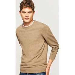 Gładki sweter - Beżowy. Swetry damskie marki Reserved. Za 69.99 zł.