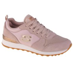 Buty do chodzenia damskie, Skechers OG 85. Niebieskie obuwie sportowe damskie Skechers, bez wzorów, z materiału, trekkingowe. Za 219.99 zł.